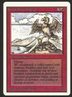 ***Unlimited Roc of Kher Ridges*** MTG Unlimited Magic Kid Icarus - Image 1