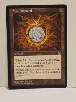 MTG- Mox Diamond Stronghold - English MP - Image 1