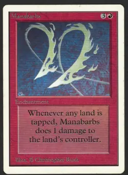 ***Unlimited Manabarbs*** MTG Unlimited Magic Kid Icarus - Image 1