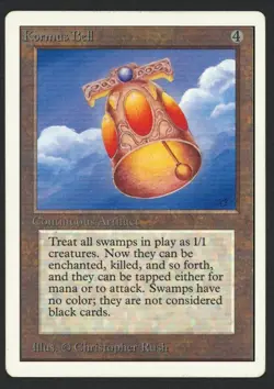***Unlimited Kormus Bell (Indents)*** MTG Unlimited Magic Kid Icarus - Image 1