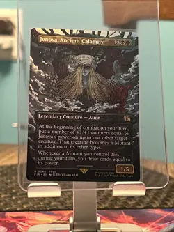 Jenova Ancient Calamity #346 Borderless Foil ~ MTG ~ Final Fantasy FIN ~ NM / M - Image 1