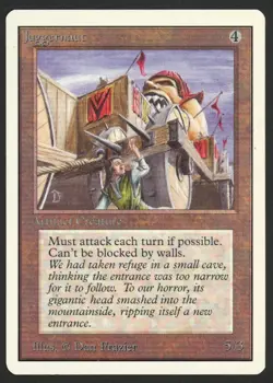 ***Unlimited Juggernaut*** MTG Unlimited Magic Kid Icarus - Image 1
