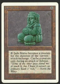 ***Unlimited Jade Statue*** MTG Unlimited Magic Kid Icarus - Image 1