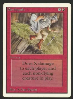 ***Unlimited Earthquake*** MTG Unlimited Magic Kid Icarus - Image 1