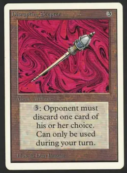 ***Unlimited Disrupting Scepter*** MTG Unlimited Magic Kid Icarus - Image 1