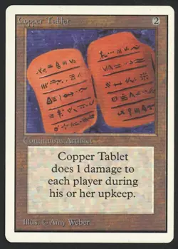 ***Unlimited Copper Tablet*** MTG Unlimited Magic Kid Icarus - Image 1