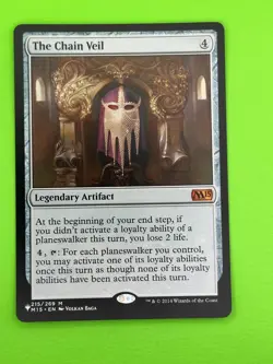 The Chain Veil NM MTG The List mythic artifact - Image 1