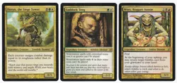 MTG Gold Rare Lot: 1X Doran 1X Gaddock Teeg 1X Wort Boggart Auntie ~ NM ~ Lorwyn - Image 1