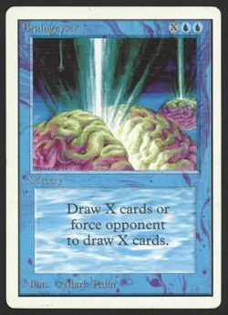 ***Unlimited Braingeyser*** MTG Unlimited Magic Kid Icarus - Image 1