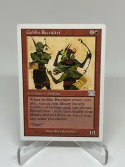 Magic X4 Goblin Recruiter - 3x Classic Sixth Edition, 1x Visions - Image 4