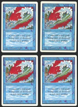 ***4x Unlimited Blue Elemental Blast*** MTG Unlimited Magic Kid Icarus - Image 1