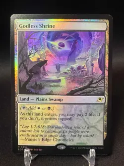 Godless Shrine (254/426) Edge of Eternities - MTG - NM FOIL - Image 1