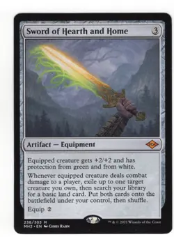 Magic the Gathering Sword of Hearth and Home Modern Horizons 2 Near Mint MTG - Image 1