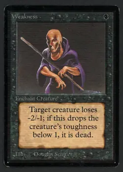 ***Beta Weakness*** MTG Beta Magic Kid Icarus - Image 1