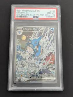 Kingdra ex 131 - Scarlet & Violet Promo (PSA 10) - Pokemon TCG - Image 1