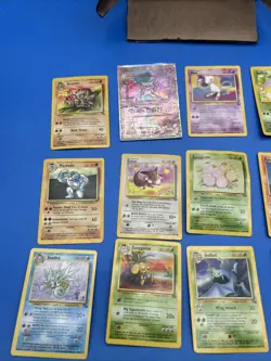 Vintage Pokemon Cards Lot 1996 3/10 Condtion As Is - Image 2