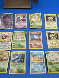 Vintage Pokemon Cards Lot 1996 3/10 Condtion As Is - Image 3