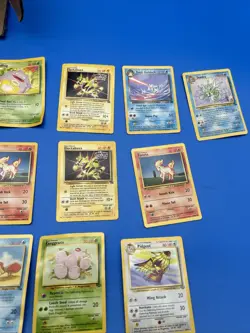 Vintage Pokemon Cards Lot 1996 3/10 Condtion As Is - Image 4