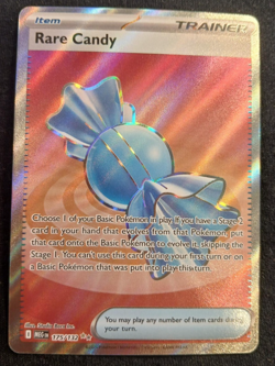 Rare Candy 175/132 Pokemon TCG Mega Evolution Full Art Holo Ultra Rare (MINT) - Image 1