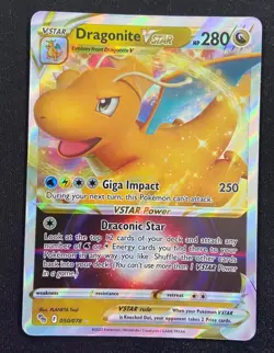 Pokemon TCG Dragonite VSTAR - 050/078 Pokemon GO Ultra Rare - Image 1