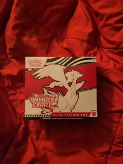 Pokemon Scarlet and Violet White Flare Elite Trainer Box - Image 1