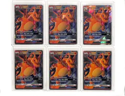 (6) Lot 2019 Pokemon Sun Moon Hidden Fates Charizard GX Black Star Promo #SM211 - Image 1