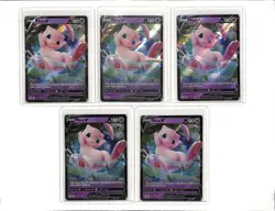 (5) Lot 2020 Pokemon SWSH Darkness Ablaze Mew V #069/189 - Image 1