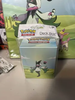 NEW Pokemon Surging Sparks 2024 Fall Collectors Chest Tin Deck Sleeves Portfolio - Image 4