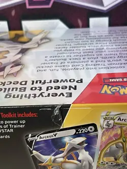 POKEMON TRAINER'S TOOLKIT 2024 2025 Squawkabilly Arceus deck Box Pikachu Sleeves - Image 4