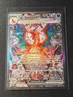 Pokemon TCG Charizard EX Obsidian Flames 223/197 Near Mint Condition - Image 1