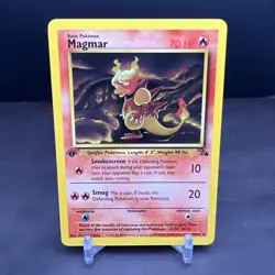 Pokemon 1st Edition Fossil Magmar 39/62 NS1 - Image 1