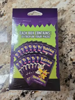 2025 Pokemon TCG TRICK OR TRADE BOOSTER BUNDLE New Sealed 15 Packs - Image 2