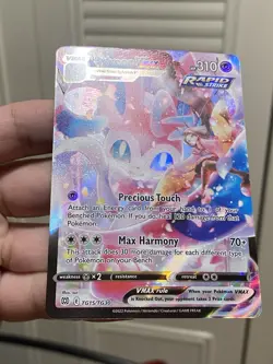 Pokemon TCG Sylveon VMAX TG15/TG30 NM Brilliant Stars Trainer Gallery NM - Image 2