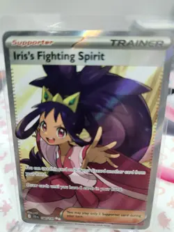 Pokemon TCG - Iris's Fighting Spirit 180/159 - Journey Together -Full Art - NM/M - Image 1