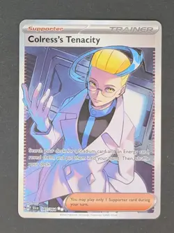 Pokemon Shrouded Fable Colress's Tenacity #087/064 NM - Image 1
