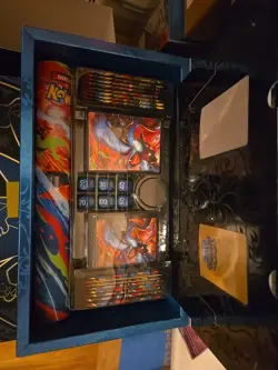 Opened Pokemon Mega Charizard X EX Ultra-Premium Collection UPC Phantasmal Flame - Image 1