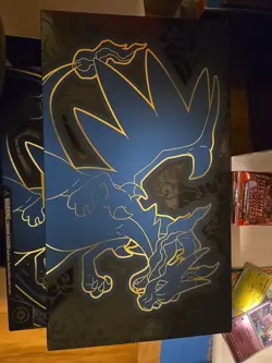 Opened Pokemon Mega Charizard X EX Ultra-Premium Collection UPC Phantasmal Flame - Image 4