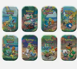 Pokemon Celebrations Mini Tins Display Box | Contains 8 Tins | W/ CASE - Image 3