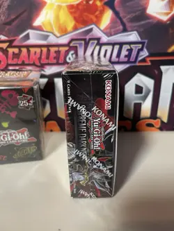 NEW Yugioh Supreme Darkness Booster Box 1st Edition Gold Pride Deck box - Image 3
