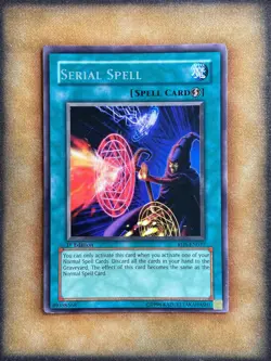 Yugioh Serial Spell RDS-EN037 Rare 1st Ed NM - Image 1