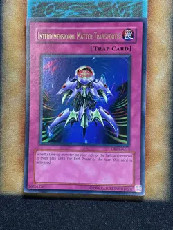 Yugioh Interdimensional Matter Transporter DR1-EN214 Ultra Rare LP - Image 1