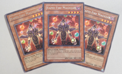 YuGiOh TCG 1 x 1st 2 x Unlimited Rapid-Fire Magician - EEN-EN019 LP - Image 1