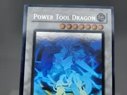 YuGiOh Power Tool Dragon RGBT-EN042 Raging Battle 1st Edition Ghost Rare NM - Image 3