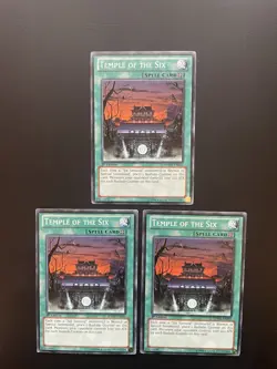 Yugioh Temple Of The Six SDWA-EN031 1st Edition Common LP/MP X3 - Image 1