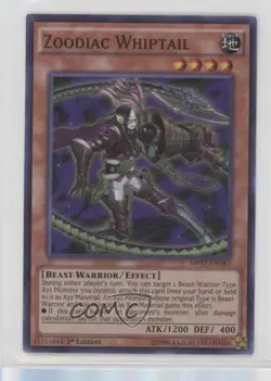Zoodiac Whiptail 1st Ed. YuGiOh Mega-Tins Mega Pack #MP17-EN183 - Image 1