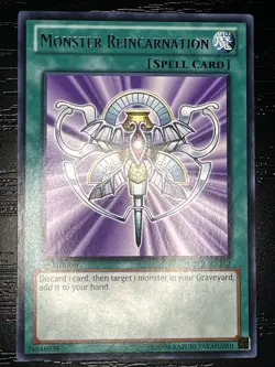 Monster Reincarnation - LP - LCYW-EN142 - 1st Edition - Rare - Yu-Gi-Oh! TCG - Image 1