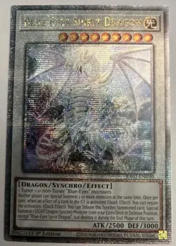 Blue-Eyes Spirit Dragon RA02-EN030 Quarter Century Secret Rare NM 1st Ed Yugioh - Image 1
