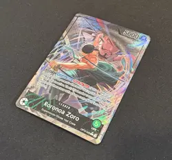 Roronoa Zoro (020) (Alternate Art) OP12-020 Legacy of the Master Foil English NM - Image 3