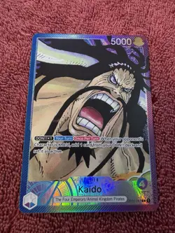 Kaido Parallel Leader OP01-061 Romance Dawn Pre Errata Wave 1 NM Alt Art - Image 1