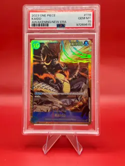 2023 ONE PIECE OP05-118 KAIDO PSA 10 AWAKENING OF THE NEW ERA #118 - Image 1